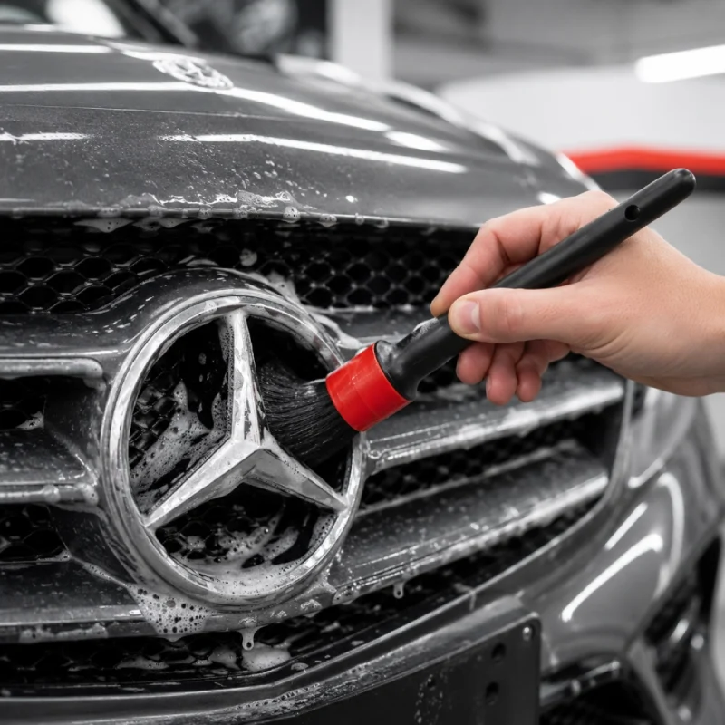 Kit de 5 Cepillos para Limpieza de Autos Detailing