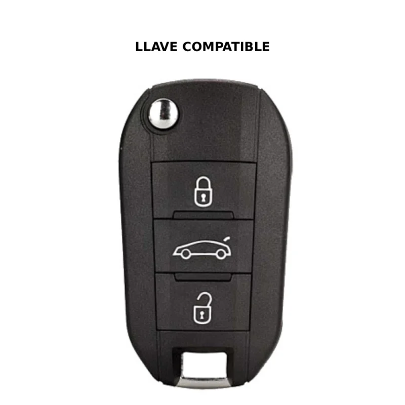 Funda Protectora de Silicona para Llave de Autos Peugeot y Citroën