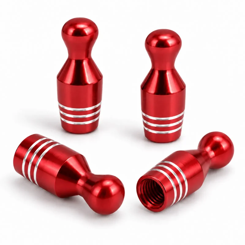 Tapones De Válvula Para Ruedas Aluminio Bolos x4 Unidades