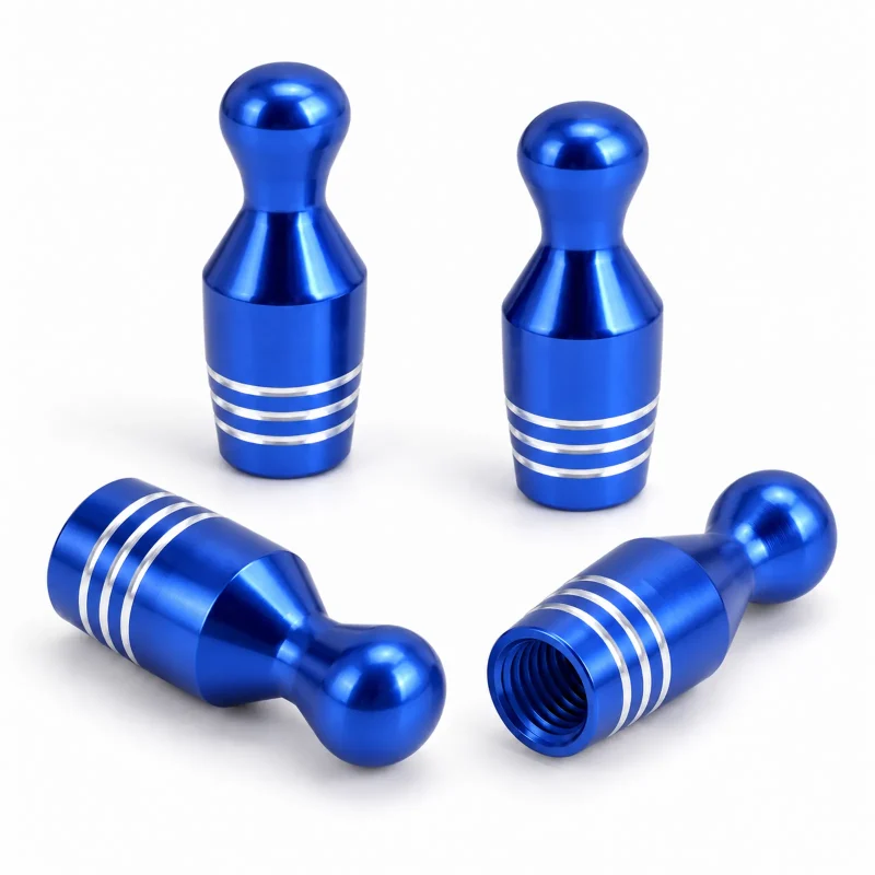 Tapones De Válvula Para Ruedas Aluminio Bolos x4 Unidades